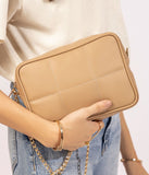 Quilted Crossbody Beige