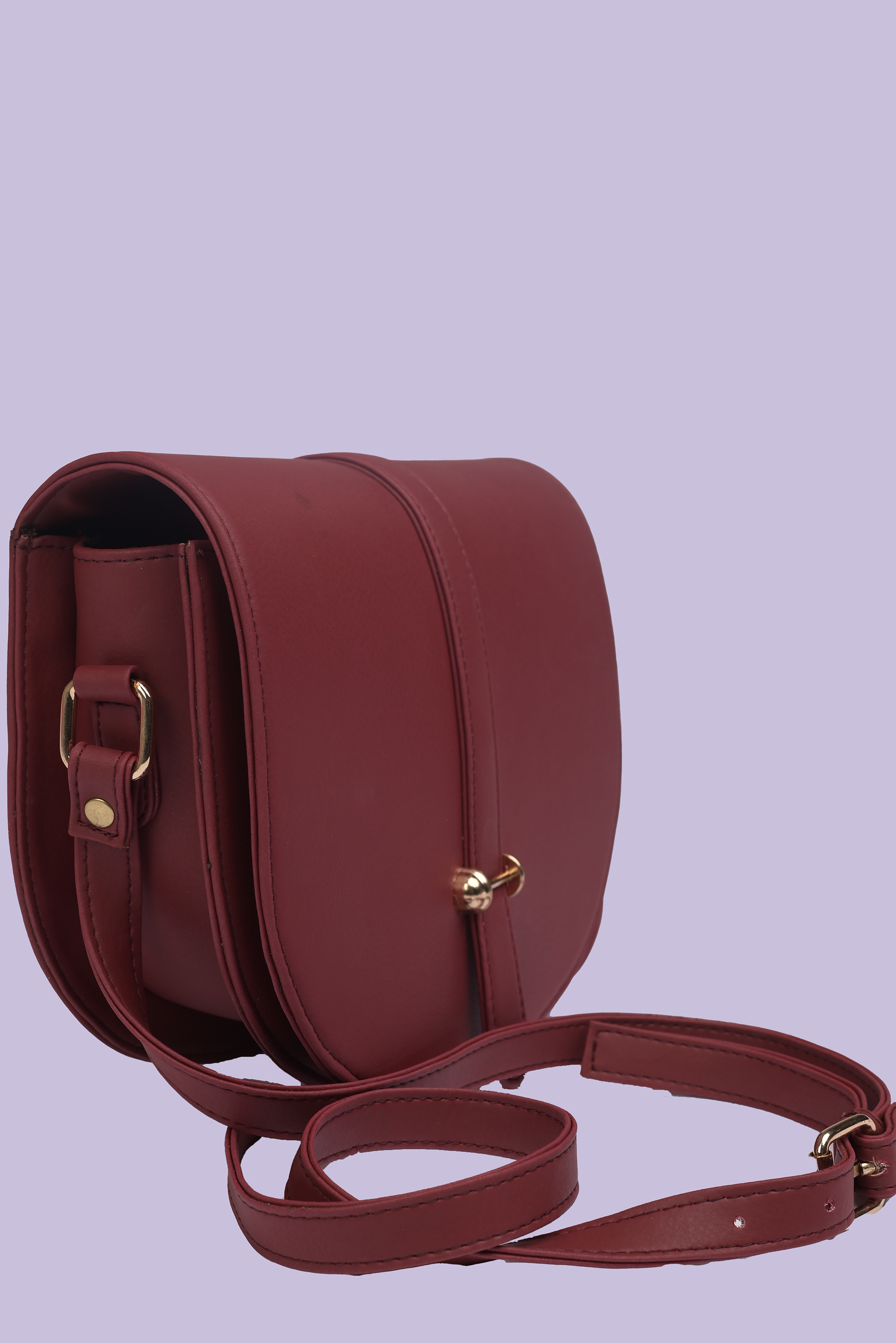 Saddle - Maroon